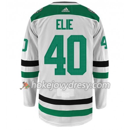 Pánské Hokejový Dres Dallas Stars REMI ELIE 40 Adidas Bílá Authentic
